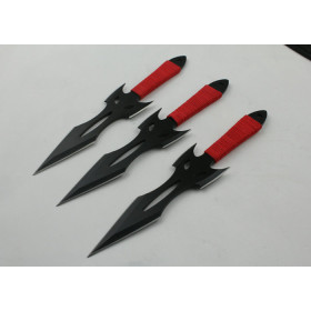 High Quality 440 Stainless Steel Superman dart ( 3 pcs in one set ) with Nylon Bag UDTEK01129